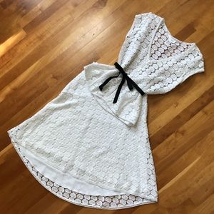 Gorgeous White House Black Market Skirt and Top